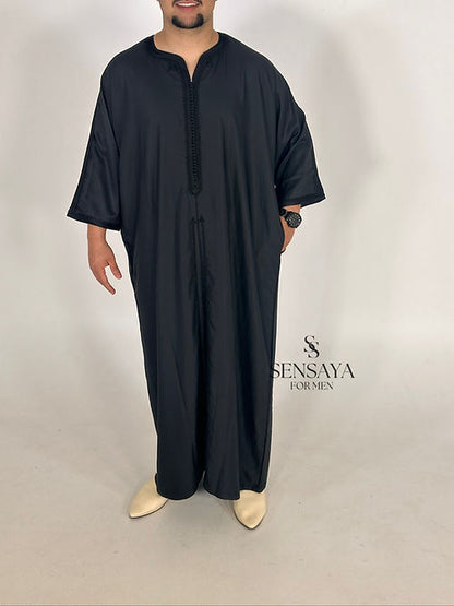 Djellaba Al Hoceima - Black